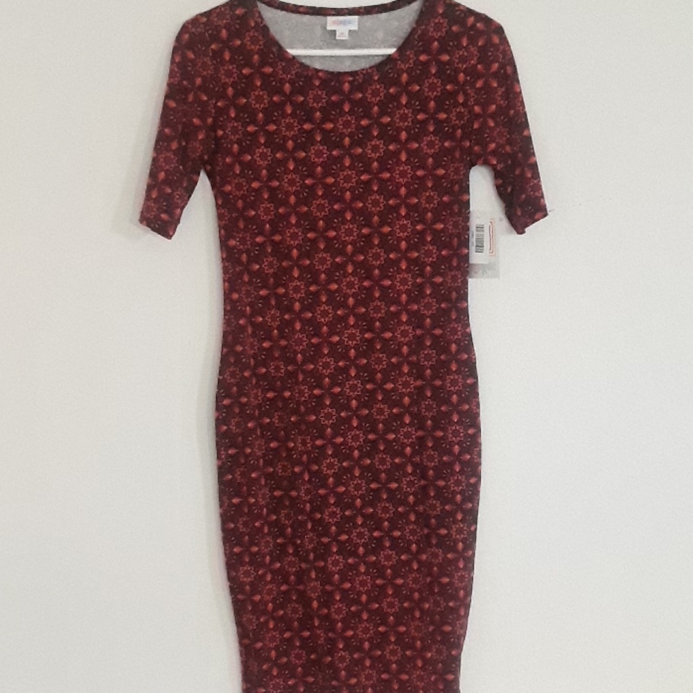 LuLaRoe Julia Dress - XS
